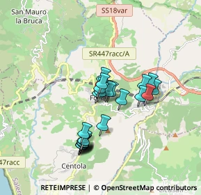 Mappa Via Rizzo, 84051 Centola SA, Italia (1.56087)