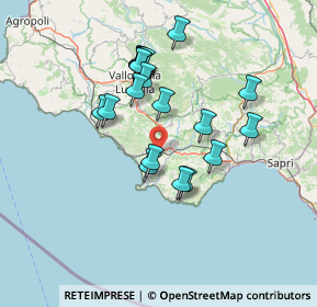 Mappa Via Rizzo, 84051 Centola SA, Italia (13.5525)