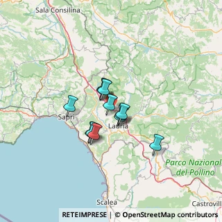 Mappa Strada Statale 19 delle Calabrie, 85040 Nemoli PZ, Italia (9.16167)