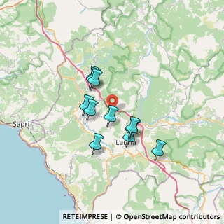Mappa Strada Statale 19 delle Calabrie, 85040 Nemoli PZ, Italia (5.80455)