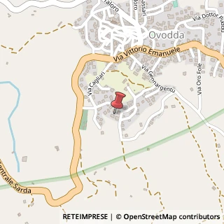 Mappa Vico II Via IV Novembre, 08020 Ovodda NU, Italia, 08020 Ovodda, Nuoro (Sardegna)