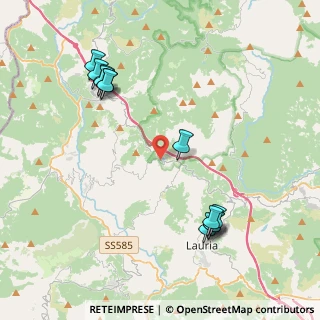 Mappa Via Domenico di Lascio, 85040 Nemoli PZ, Italia (5.0025)