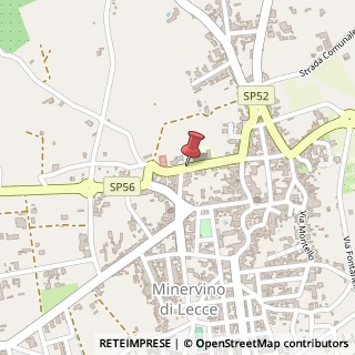 Mappa Via Duca Abruzzi, 63, 73027 Minervino di Lecce, Lecce (Puglia)