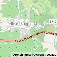 Map Celle di Bulgheria