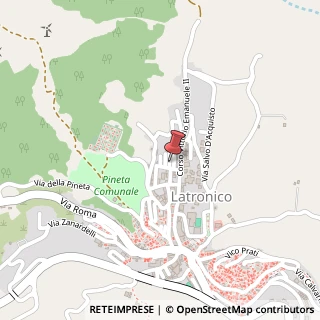 Mappa Via Kennedy, 4, 85043 Latronico PZ, Italia, 85043 Latronico, Potenza (Basilicata)