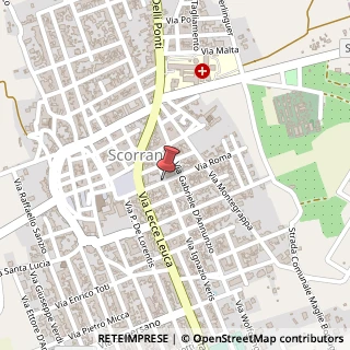 Mappa Via Roma,  3, 73020 Scorrano, Lecce (Puglia)