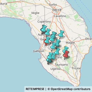 Mappa Via S. Agata, 73017 Sannicola LE, Italia (10.647)