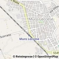 Karte Muro Leccese