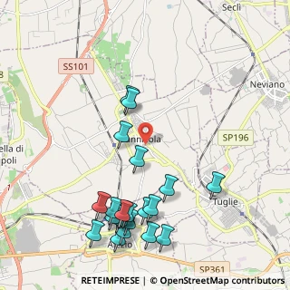 Mappa Via B. Ravenna, 73017 Sannicola LE, Italia (2.612)