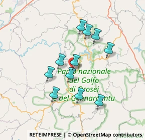 Mappa Via Taloro, 08038 Sorgono NU, Italia (6.69727)