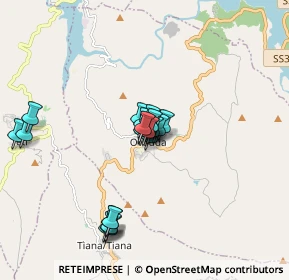 Mappa Via Taloro, 08038 Sorgono NU, Italia (1.466)