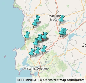 Mappa Via C. Nieddu, 09070 Bonarcado OR, Italia (10.708)