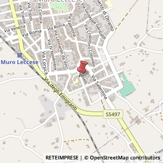 Mappa Via salvemini, 73036 Muro Leccese, Lecce (Puglia)