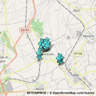 Mappa Via Lecce, 73017 Sannicola LE, Italia (0.921)