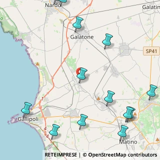 Mappa Via Lecce, 73017 Sannicola LE, Italia (6.65385)