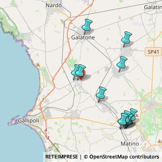 Mappa Via Lecce, 73017 Sannicola LE, Italia (5.55846)
