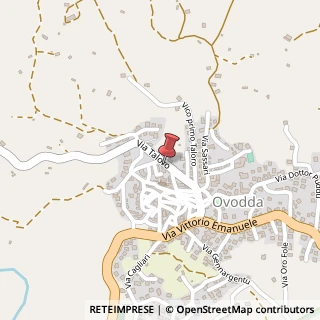 Mappa Via Taloro, 60, 08020 Ovodda, Nuoro (Sardegna)