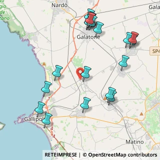Mappa Via delle Viole, 73017 Sannicola LE, Italia (5.371)