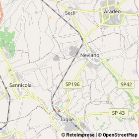 Mappa Neviano