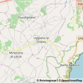 Mappa Uggiano la Chiesa