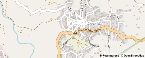 Mappa Ovodda