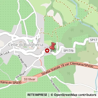 Mappa Via de Luca Canonico, 254, 84040 Celle di Bulgheria, Salerno (Campania)