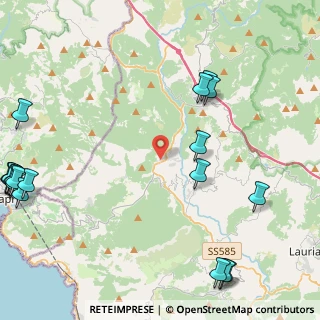 Mappa SS585, 85040 Lagonegro PZ, Italia (7.348)