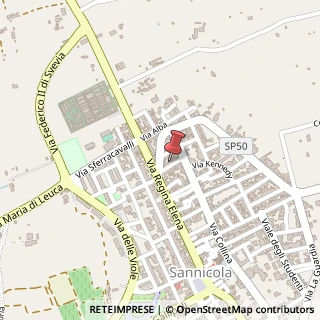 Mappa Via XXIV Maggio, 19, 73017 Sannicola, Lecce (Puglia)