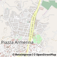 Mapa Piazza Armerina