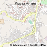 Mapa Piazza Armerina