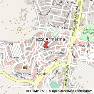 Mappa Via Guglielmo Marconi, 37, 94015 Piazza Armerina, Enna (Sicilia)