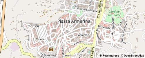 Mappa Piazza Armerina