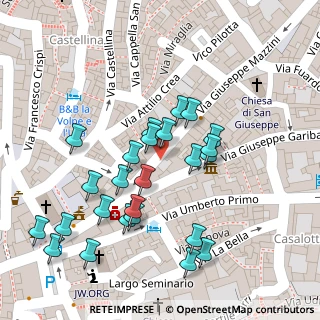 Mappa Via Guglielmo Marconi, 94015 Piazza Armerina EN, Italia (0.056)