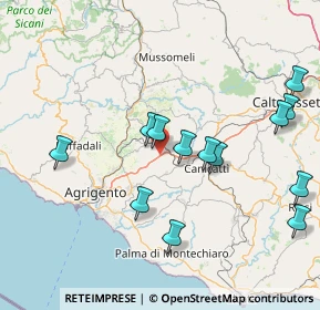 Mappa Contrada Zaccanello, 92020 Racalmuto AG, Italia (18.70154)