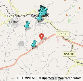 Mappa Contrada Zaccanello, 92020 Racalmuto AG, Italia (2.4275)