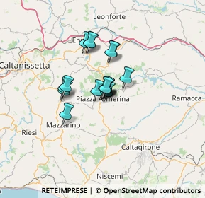 Mappa Via Sette Cantoni, 94015 Piazza Armerina EN, Italia (8.58176)