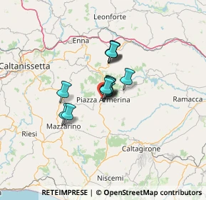 Mappa Via Sette Cantoni, 94015 Piazza Armerina EN, Italia (8.21769)