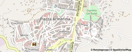Mappa Piazza Armerina