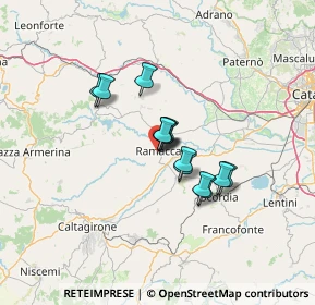 Mappa Via Repubblica, 95040 Ramacca CT, Italia (9.88846)