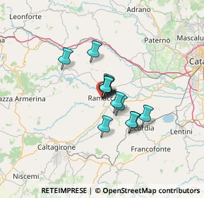 Mappa Via Repubblica, 95040 Ramacca CT, Italia (8.26538)