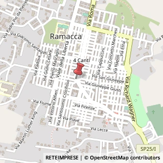Mappa Ctr. Pietrosa, 95040 Ramacca, Catania (Sicilia)