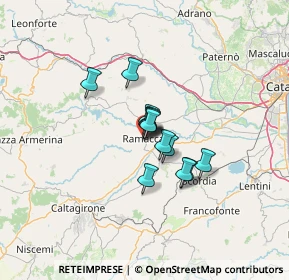 Mappa Via Francesco Crispi, 95040 Ramacca CT, Italia (8.15)