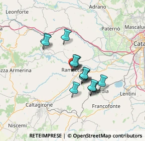 Mappa Via Francesco Crispi, 95040 Ramacca CT, Italia (10.34533)