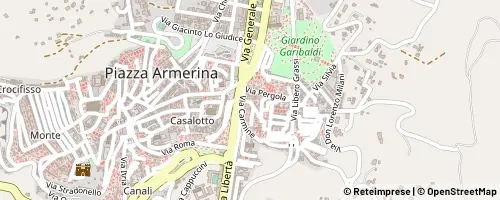 Mappa Piazza Armerina
