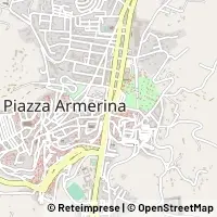 Hartă Piazza Armerina