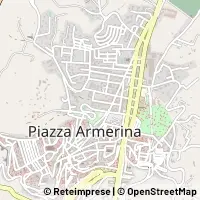 Mapa Piazza Armerina
