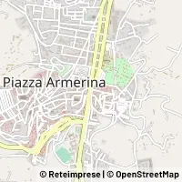 Mapa Piazza Armerina