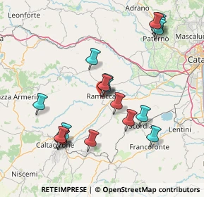Mappa Via Verona, 95040 Ramacca CT, Italia (17.70556)