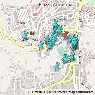 Mappa Via Mancuso, 94015 Piazza Armerina EN, Italia (0.22857)