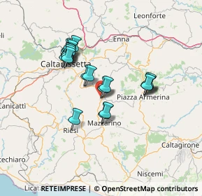 Mappa Via Luigi Capuana, 94012 Barrafranca EN, Italia (13.1155)